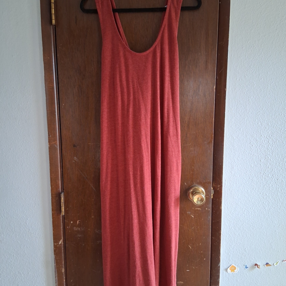 Old Navy Rust Maxi Dress
